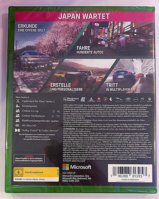 Forza Horizon 6 PL na Xbox Series X /Nowa w folii! Sklep Chorzów