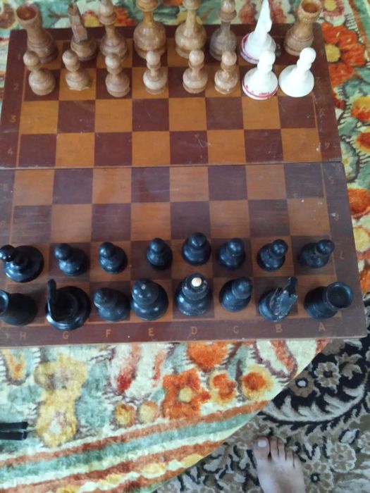 Шахматы деревянные 1964 Кружка  пивная .