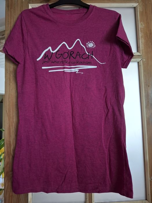 Koszulka W górach jest wszystko co kocham M