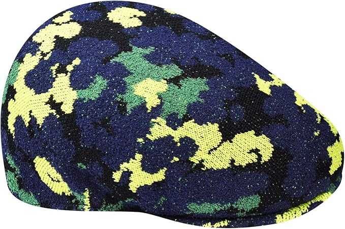Кепка Kangol Nature Camo 504 Цвет Black Camo Размер L — zdjęcie 3