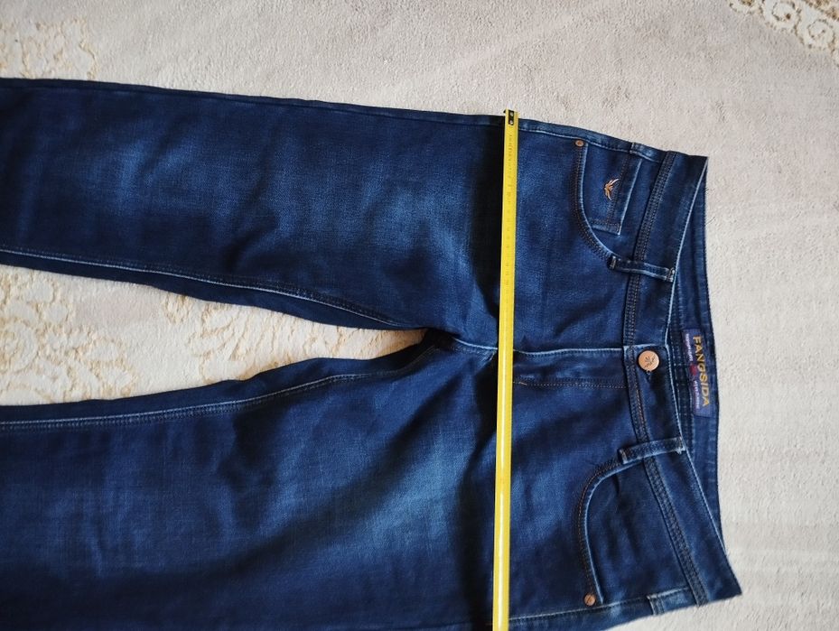 Утеплюные мужские джинсы