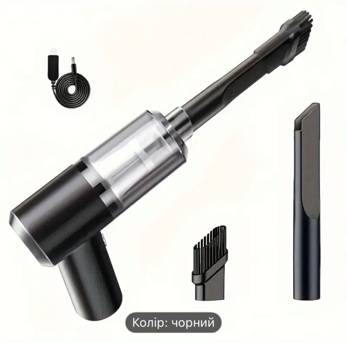 Автомобільний полисос чорний від usb