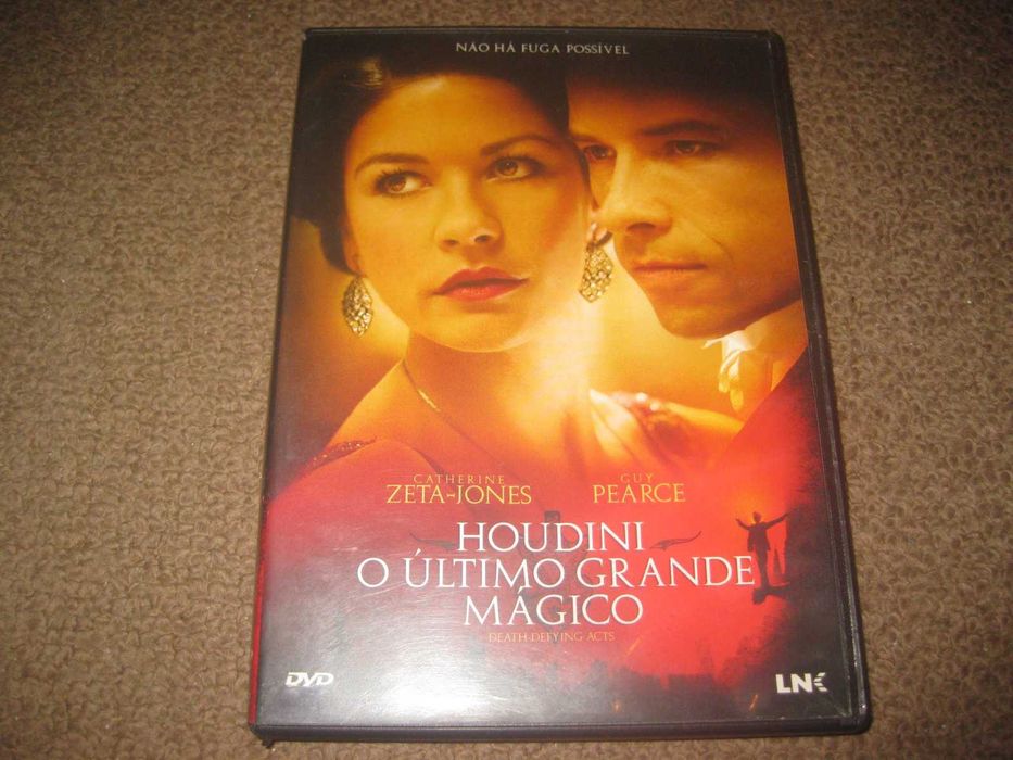 DVD "Houdini - O Último Grande Mágico" com Catherine Zeta-Jones
