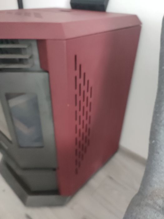 Piec na pellet SCHENGER HLP3602 9,3kW A++ W pełni automatyczny ECO+TIMER Czerwony