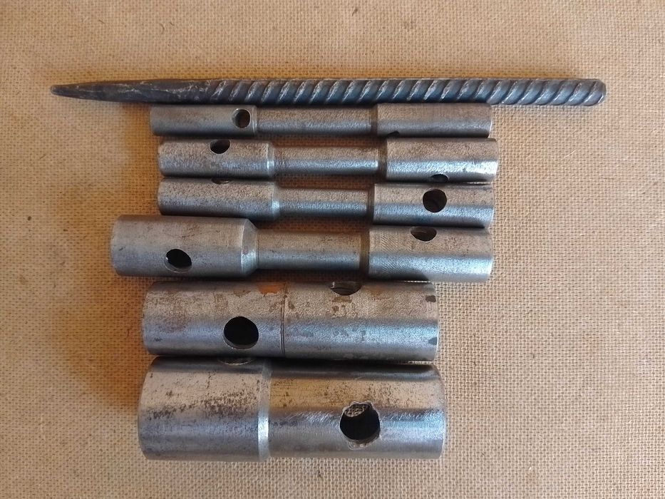 Набор  ключей слесарных головок торцевых с воротком от 30 до 8 мм