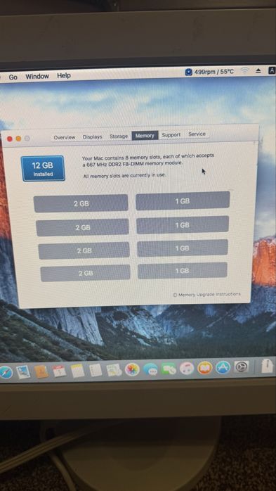 MacPro 2.1 2x Xeon X5355 озу 12гб hdd 320 компьютер пк системный блок