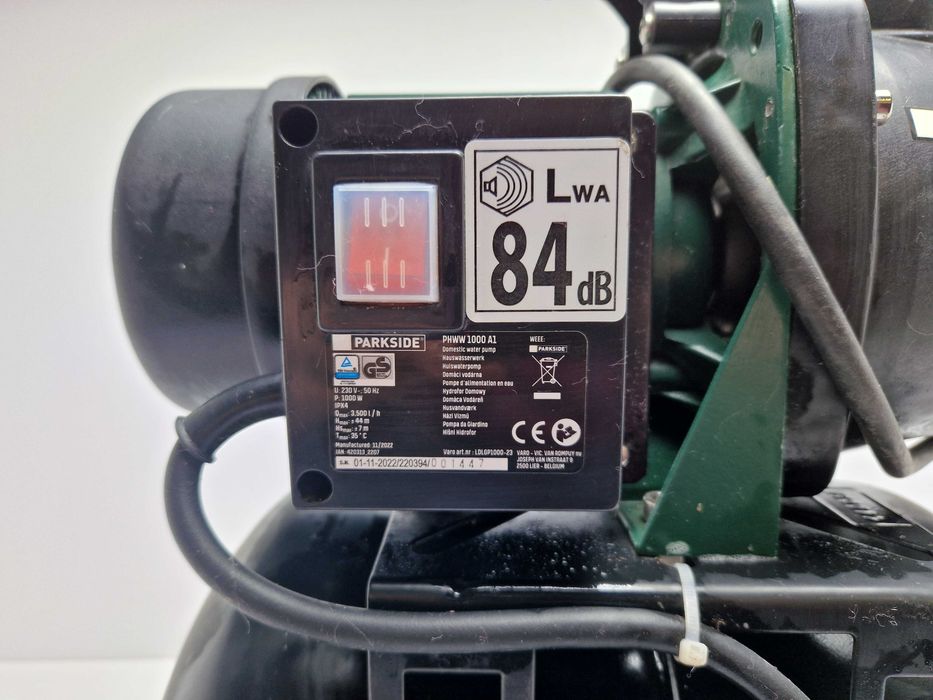 Parkside zestaw Hydrofor domowy, 1000 W, PHWW 1000 A1 Wrocław Psie Pole ...