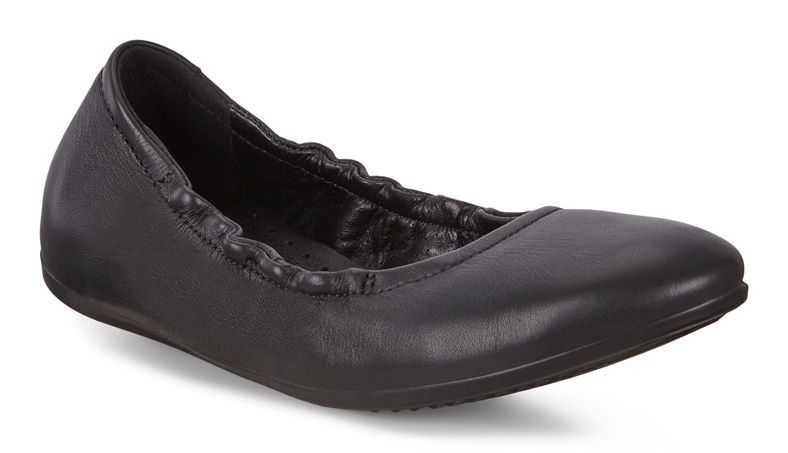 Дешево ECCO балетки кожа