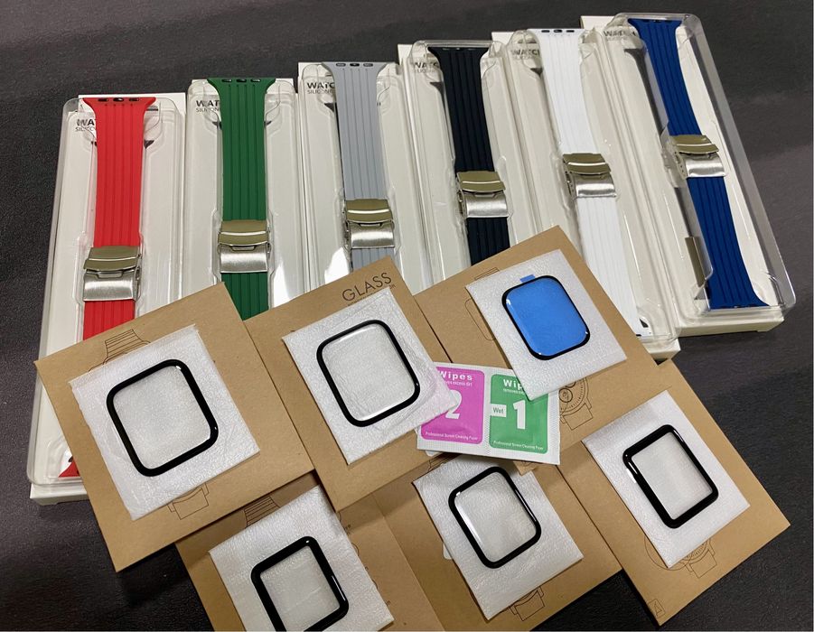 Kit Película Bracelete - Apple Watch 1/2/3/4/5/6/SE/7/8/9/Ultra