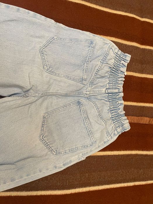 Джинсы багги zara