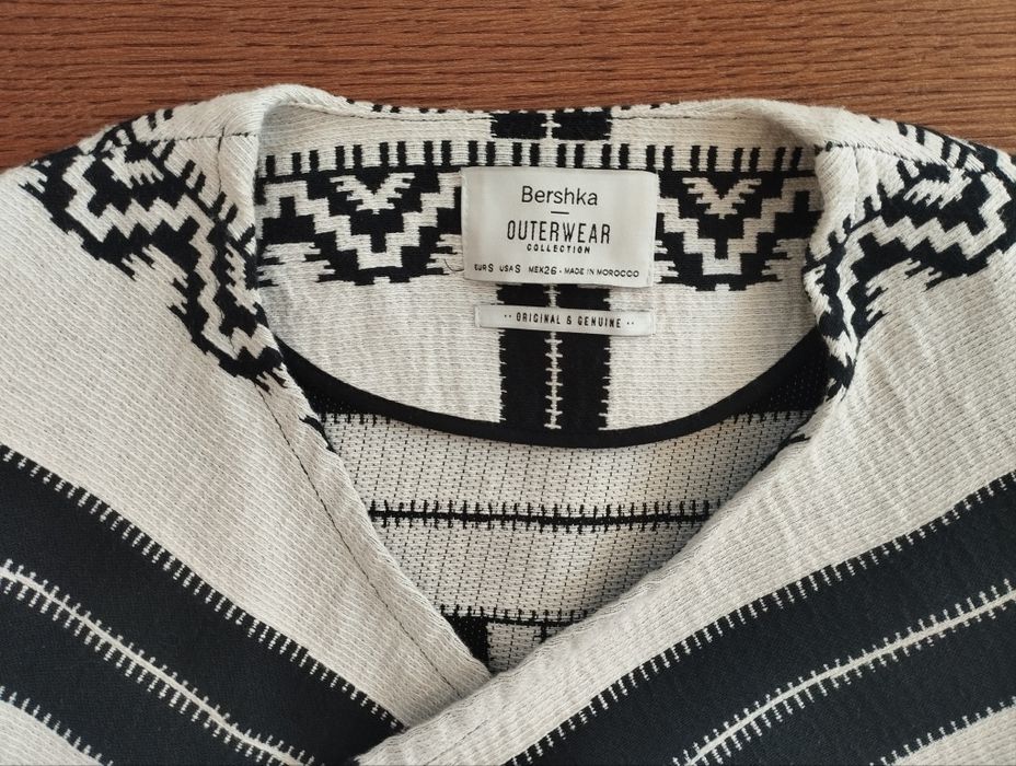 Marynarka dzianinowa " tkana" marki Bershka
