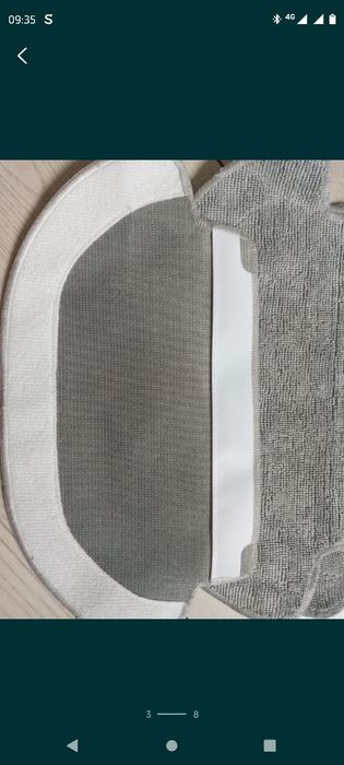 Микрофибра для робота-пылесоса Xiaomi S10 S12 B106GL/Mop 2S XMSTJQ