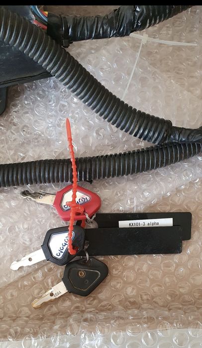 KUBOTA kluczyki + immobiliser