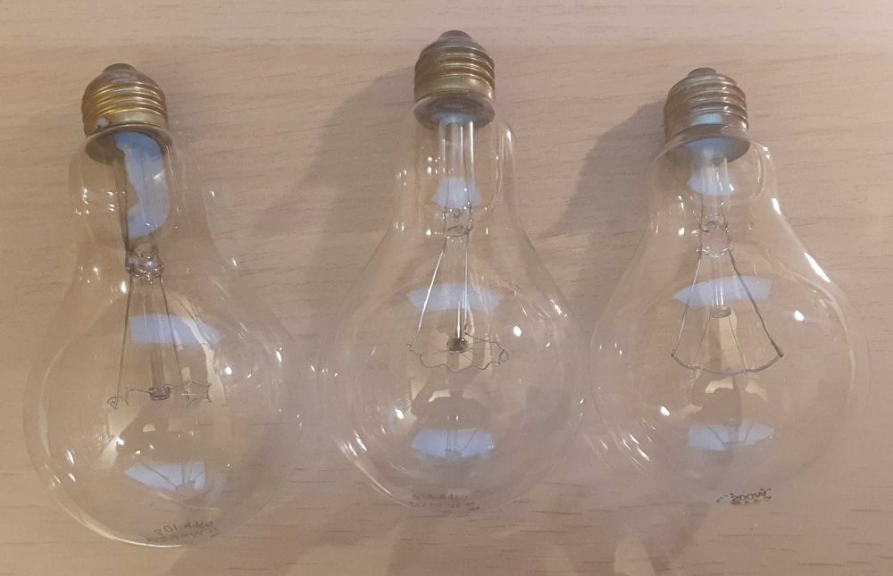 Żarówki tradycyjne E27 200W 230V (3 szt.)