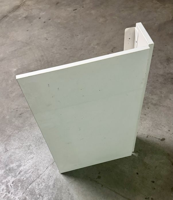 Mesa rebatível para parede, branco, 74x60 cm