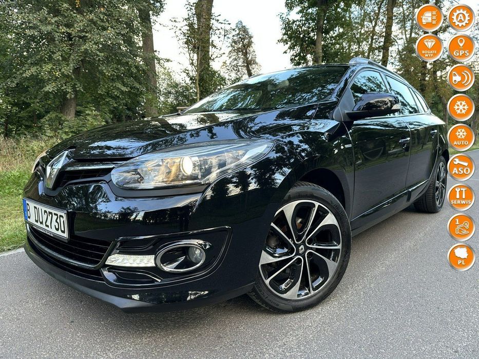 Renault Megane III 1.2 TCE 132 KM BOSE Automat Navi Led Alu 17" 2014
