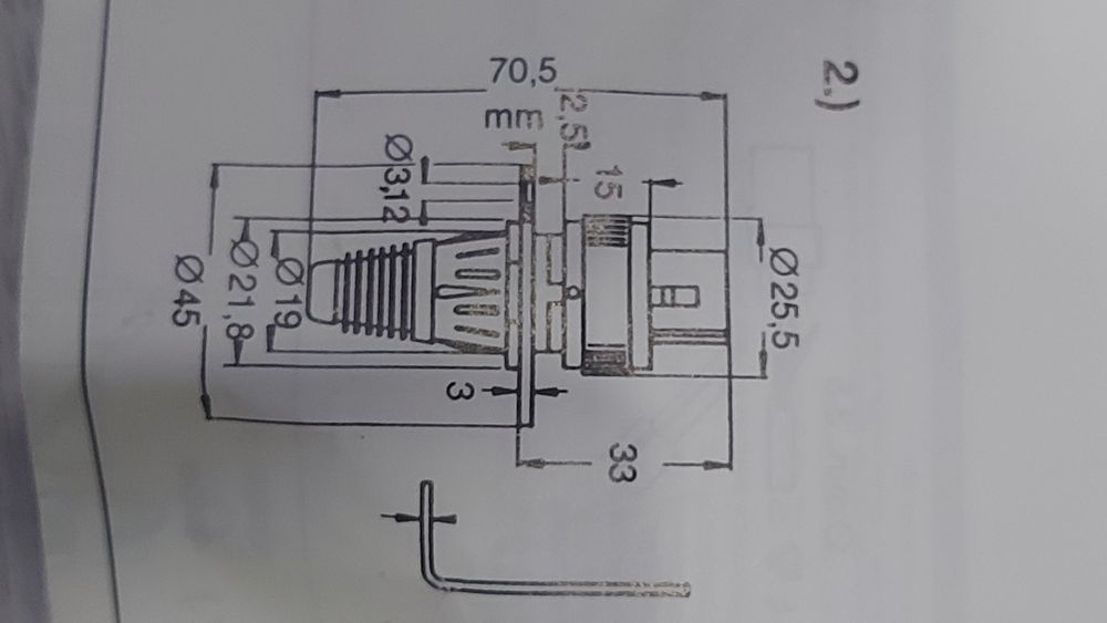 AKG PS3F Lock XLR Fêmea