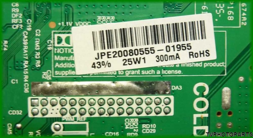 Main Board TP.MS3663S.PB818 для Ergo 32DHT5000 +T2