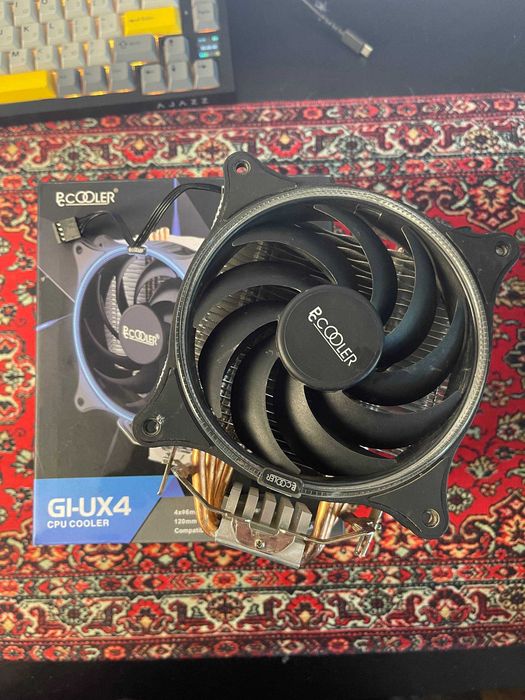 Баштовий кулер для процесора PCCooler GI-UX4 (120mm, LED)
