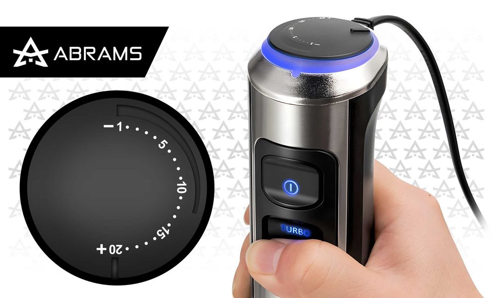 Mikser ręczny blender 1500W turbo 7w1 ostrza tytanowe wielofunkcyjny