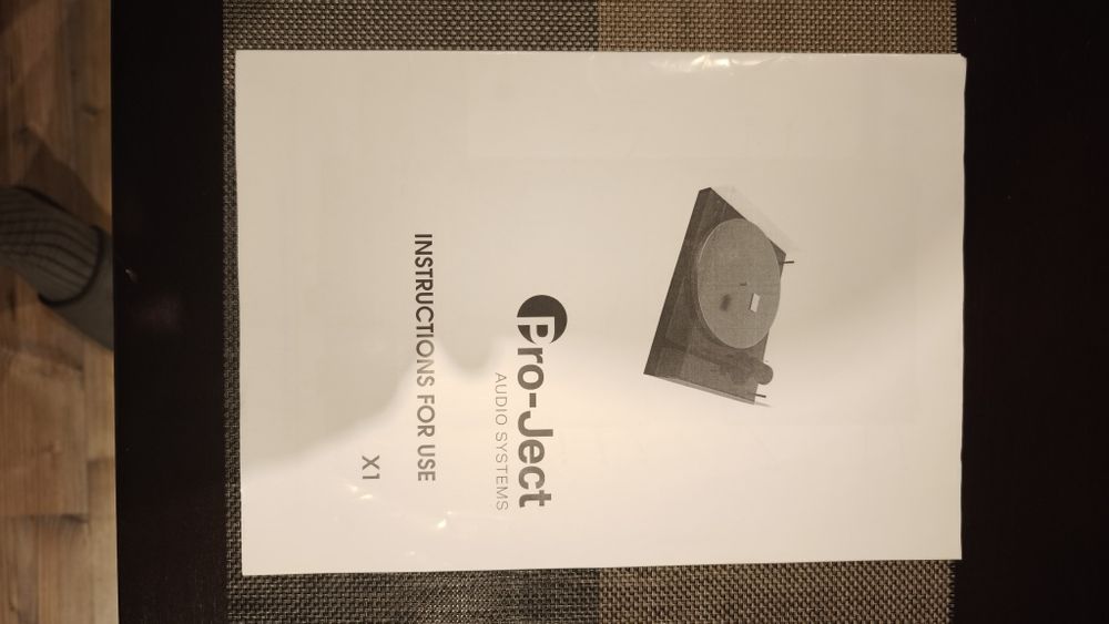 Pro-Ject X1 wkładka Ortofon 2M Black
