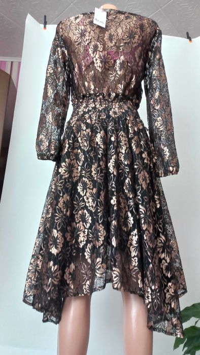 Сукня на новий рік мережевна  44 46 розмір нова