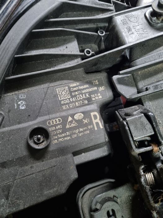 Фара  audi a6c7 рестайлінг full led