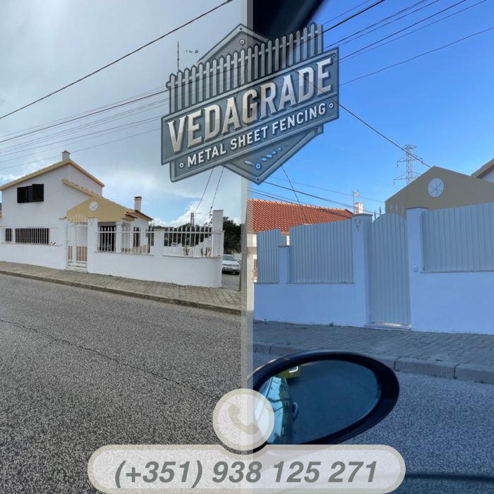 Vedações / Chapa / Rede / Painel de rede / Gradeamentos