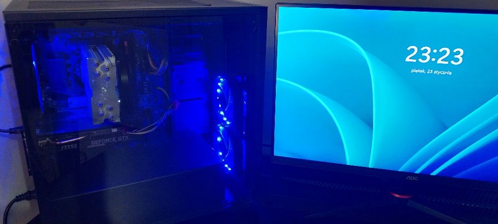 Komputer,gtx 1660 ti,i5 10400f,16gb ram