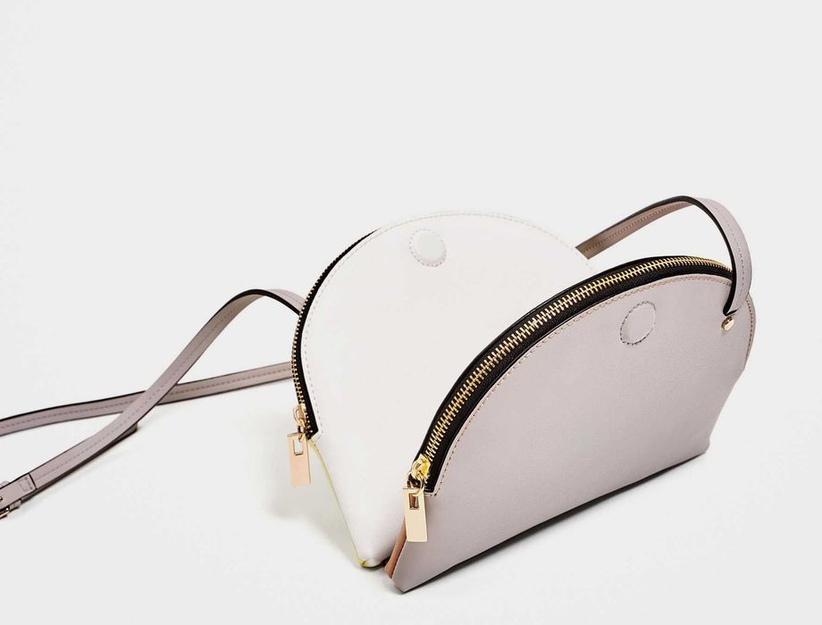 ZARA nOWA wielobarwna torba torebka listonoszka 2W1