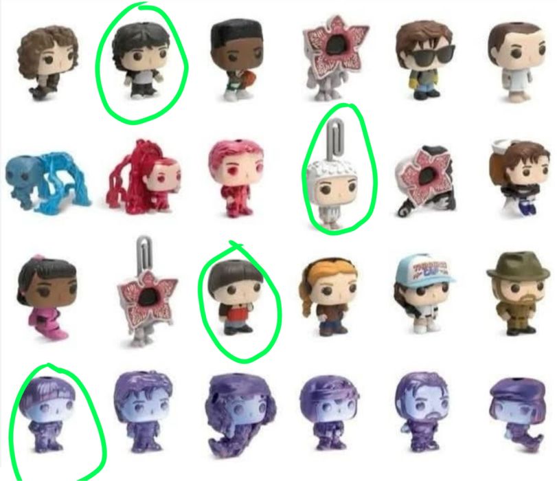 Фігурки кіндер джой дивні дива