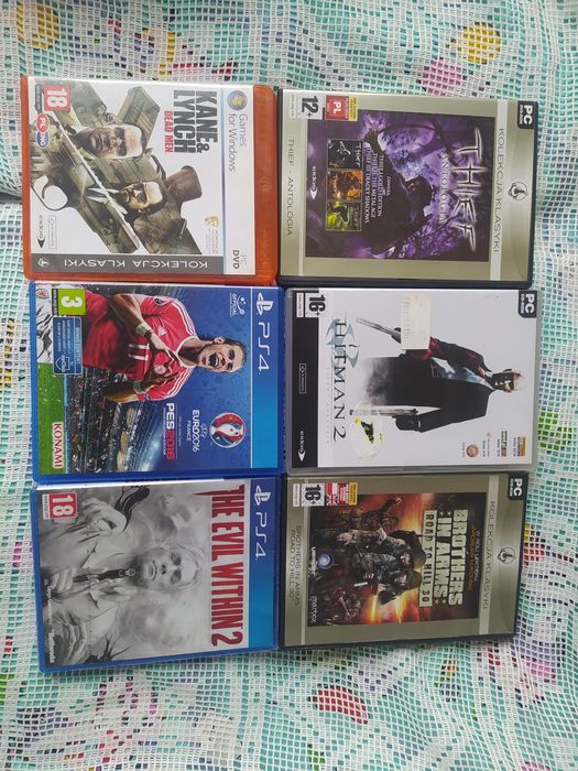 Gry ps3, ps4, pc stan idealny
