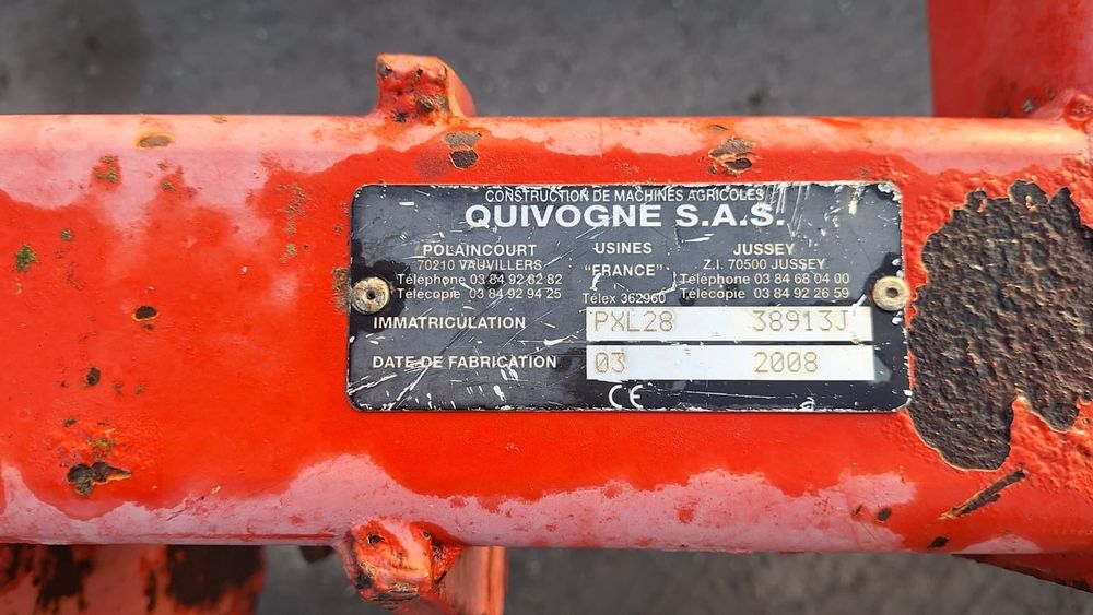 Talerzówka zawieszana 2.8m Quivogne brona