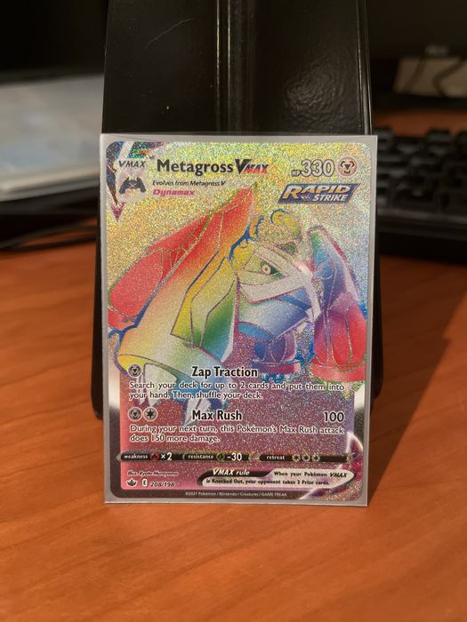 Carta Pokemon Metagross VMAX #208