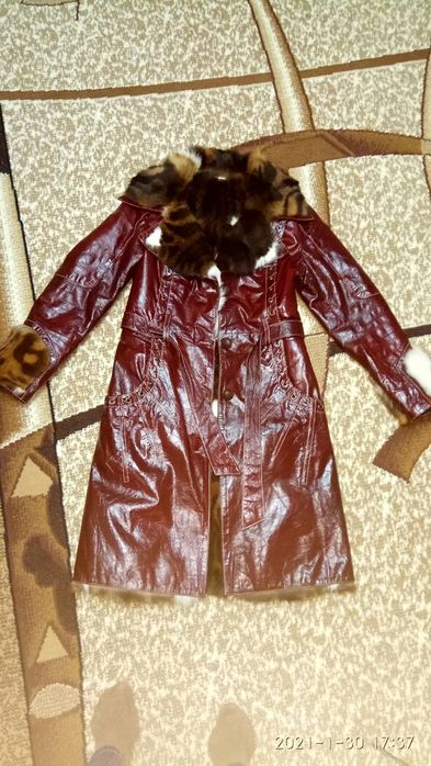 Дубленка  натуральная кожа