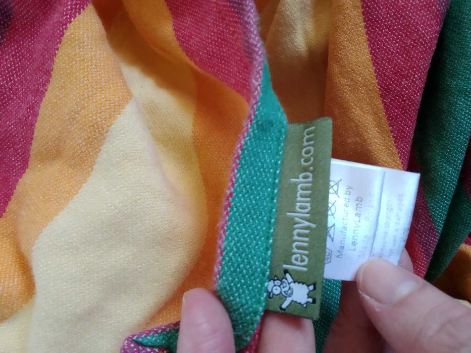 Chusta bambusowa L Lenny Lamb splot skośno-krzyżowy 5m