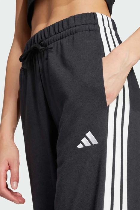 Жіночі штани Adidas Essentials 3-Stripes Open Hem French Terry