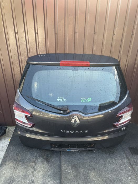 Ляда кришка багажника Renault Megane 3 колір Teb66