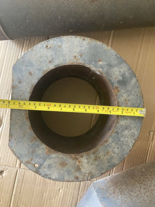 Tubos de Chaminé em Aço + Curva 45° + Flange
