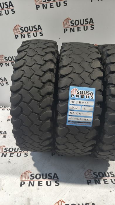 3 pneus 185R14 C Nelcaf - Oferta dos Portes