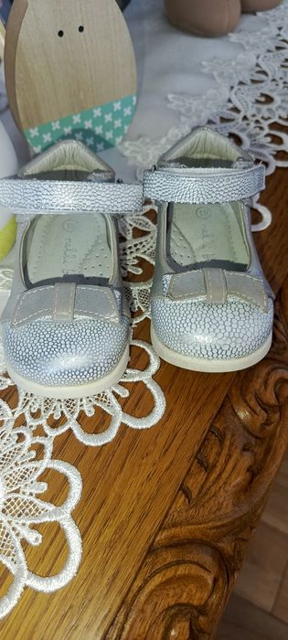 Buciki srebrne Nelli Blu rozm. 19