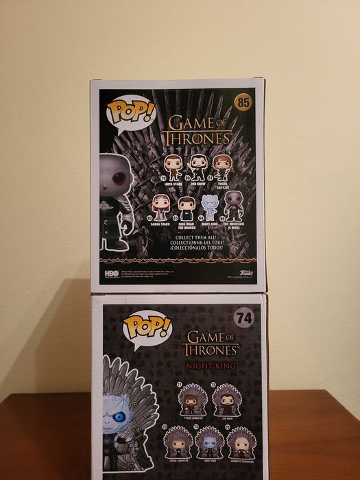 Pop Game of Thrones Night King Iron Throne The Mountain