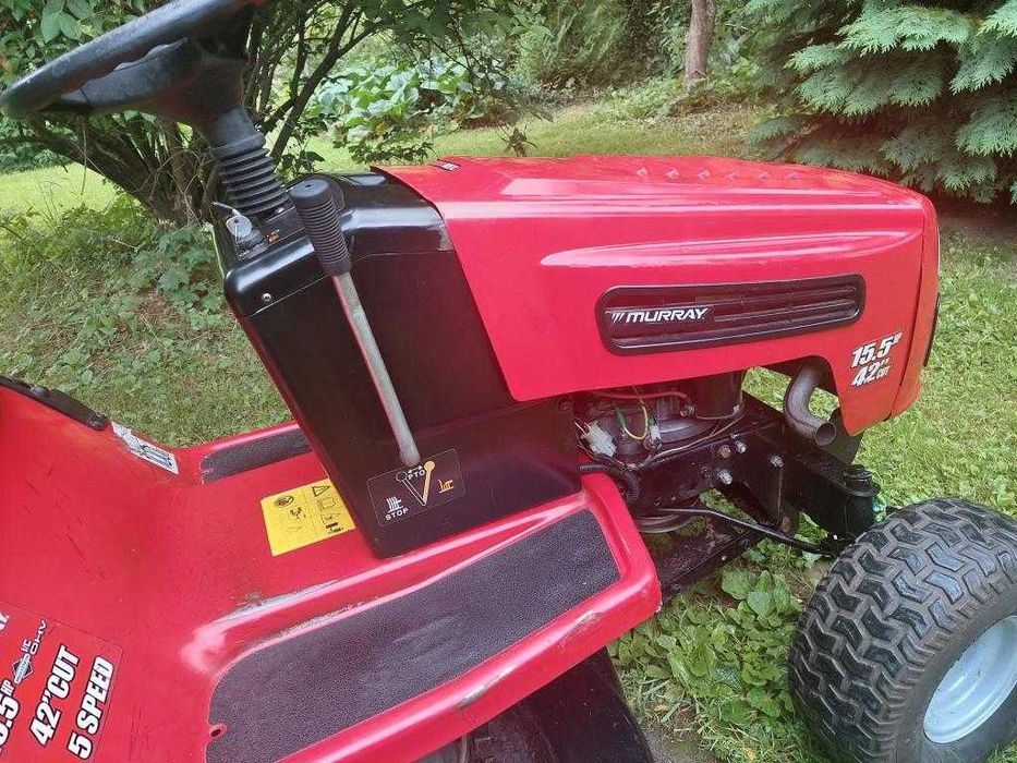 Traktorek kosiarka Murray 15,5 42 cut po serwisie sprawny