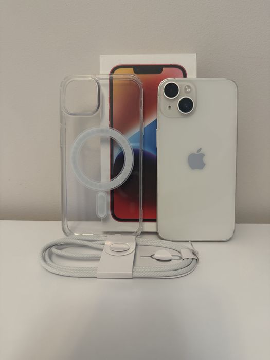Iphone 14 biały 128gb kondycja 100%