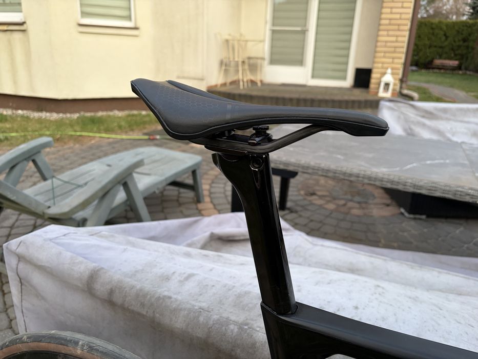 Rower szosowy romet huragan disc XL karbon pomiar mocy