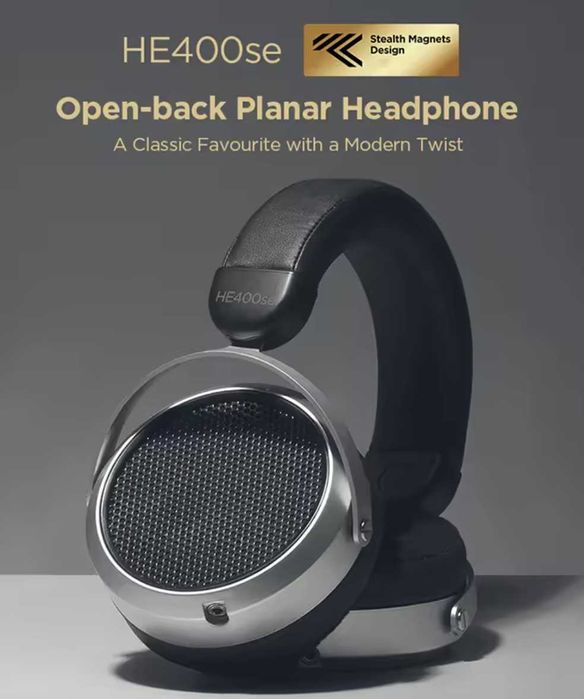 HIFIMAN HE400SE V2 Stealth Magnets (Planar Magnetic) – Магніто-планарні Hi-Fi навушники для аудіофільського звуку