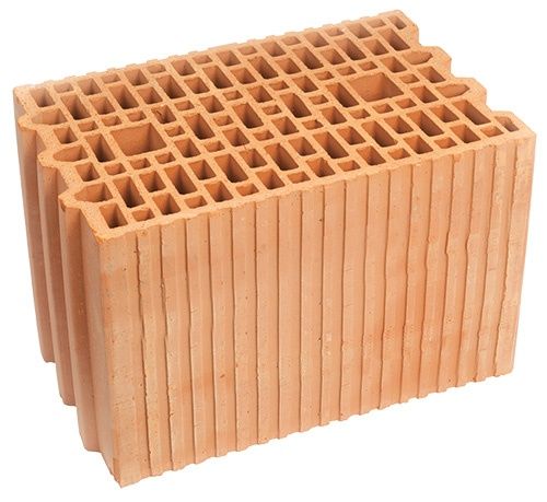 Pustak ceramiczny szlifowany na piankę Heluz Uni 375 x 250 x 249 mm