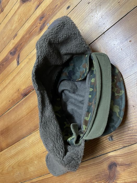 Uszanka w kamuflażu Flecktarn