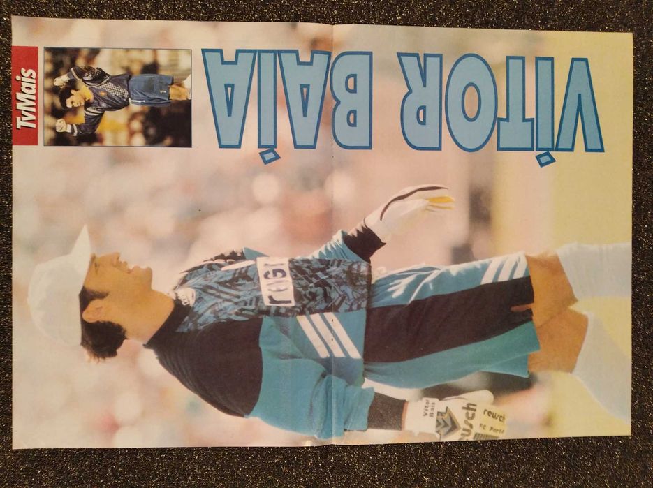 Posters de futebol dos anos 80-90: Benfica, Porto, Sporting