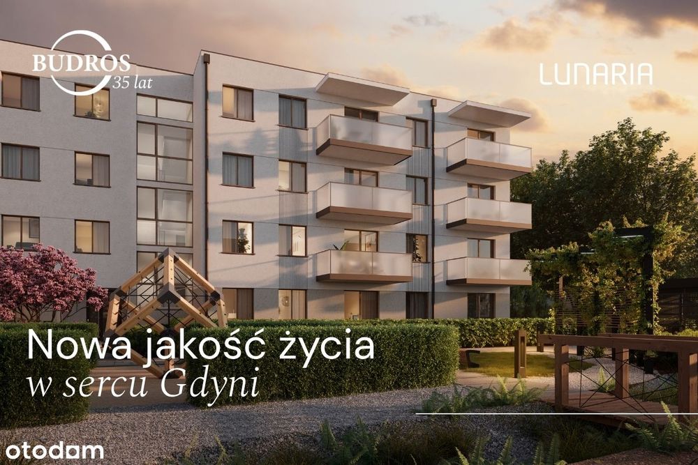 Lunaria - Działki Leśne, Gdynia - 2 pokoje - II piętro -B13-negocjuj